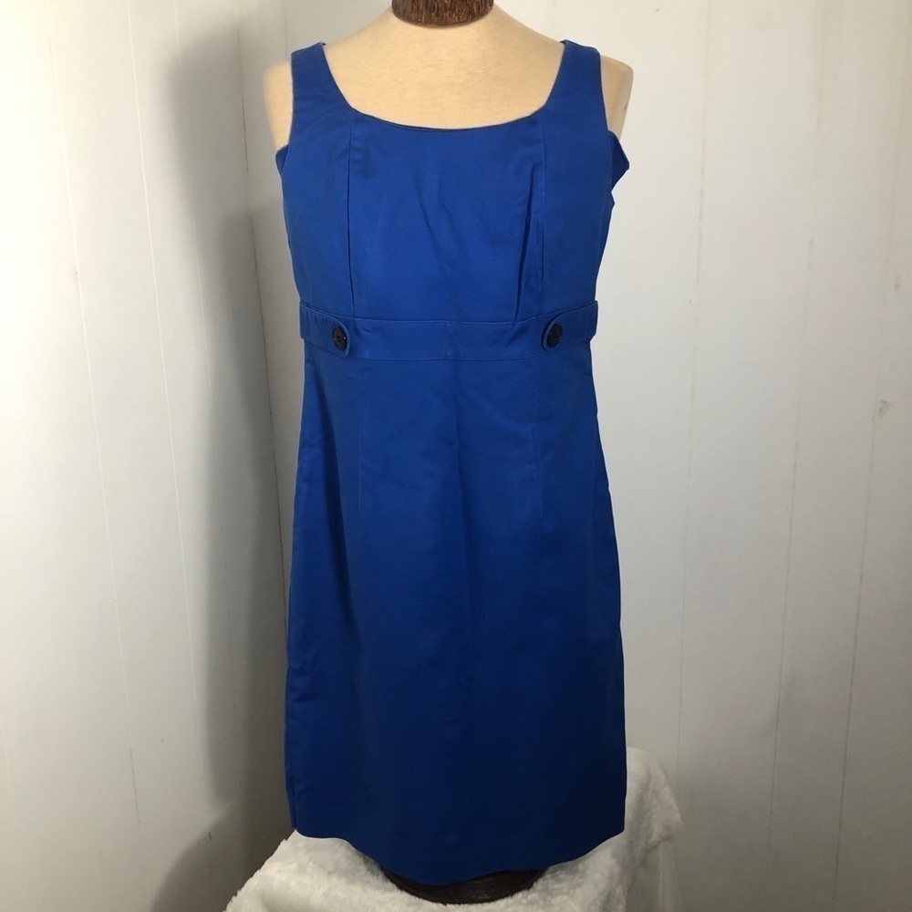 - Womens Blue Sleeveless Dress. Cleo. Size 10